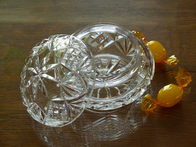 Bonbonnière en cristal