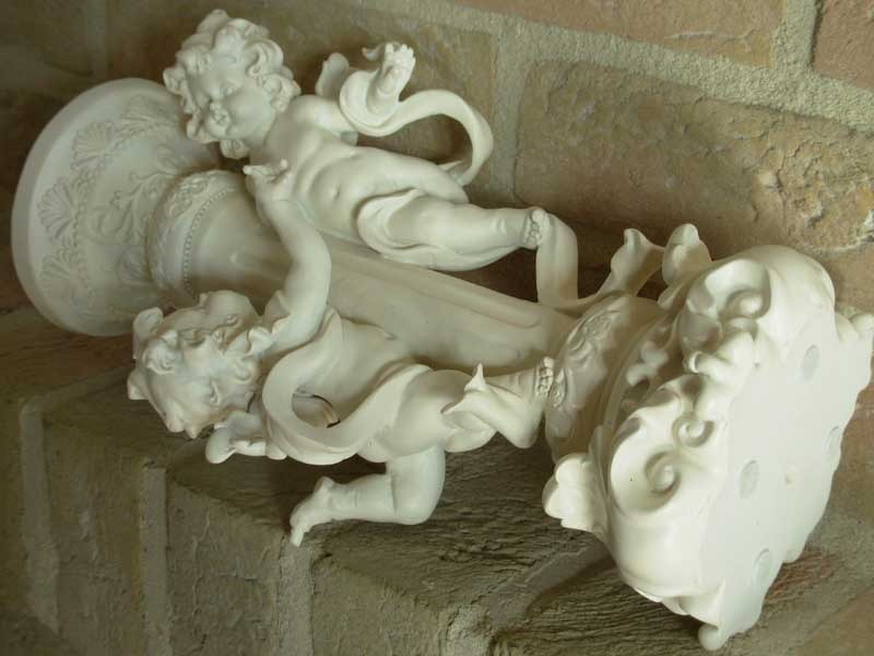 Bougeoir aux angelots
