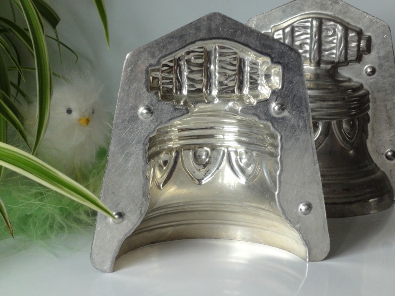 Moule de chocolatier en mtal - Cloche
