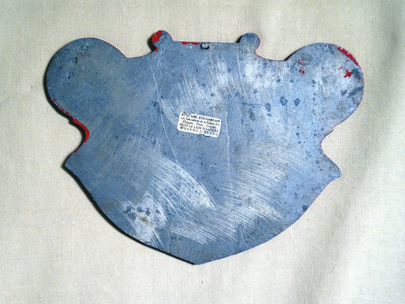 Plaque de concours agricole animaux boucherie 1997
