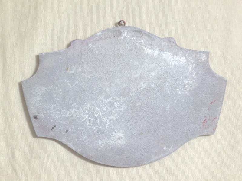 Plaque de concours agricole veaux 1969